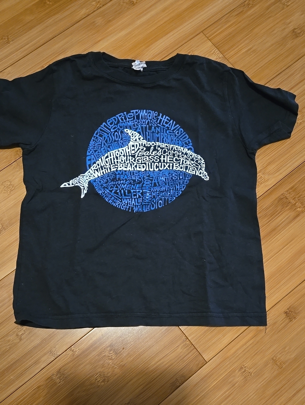 Black Dolphin Graphic T-Shirt - 5T